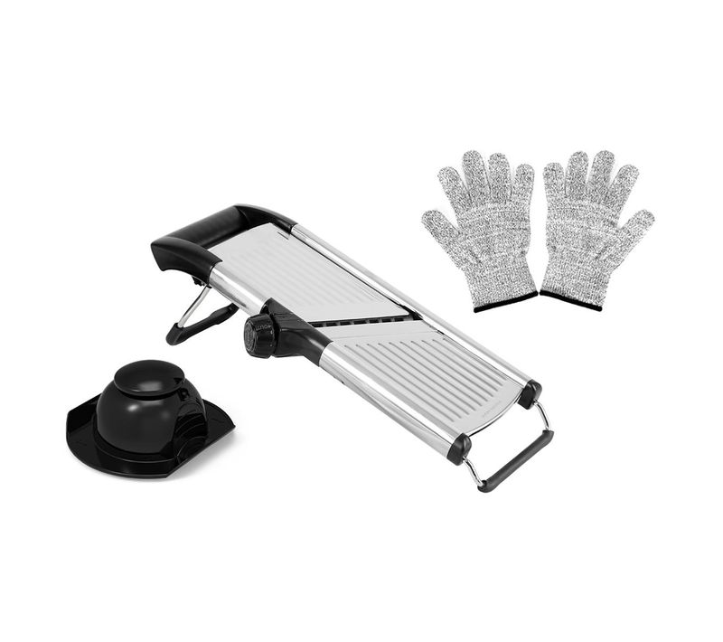 Mandoline Professionnelle Avec Gants De Protection