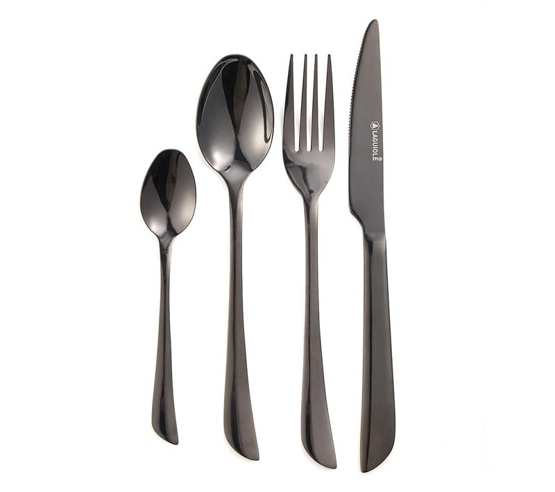 Ménagère 24 Pièces - "théa Noir"