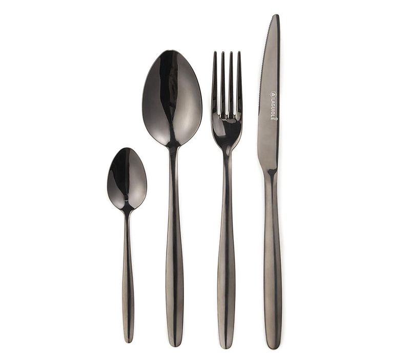 Ménagère 24 Pièces - "cléa Noir"