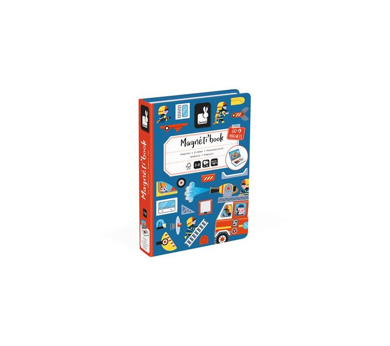 Jeu Créatif Magnéti Book Pompiers