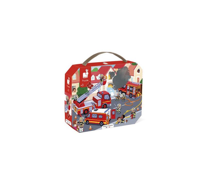 Puzzle Enfant 24 Pièces  Pompiers