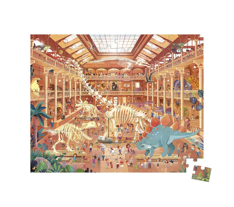 Puzzle Musee Histoire Naturelle 100 Pieces