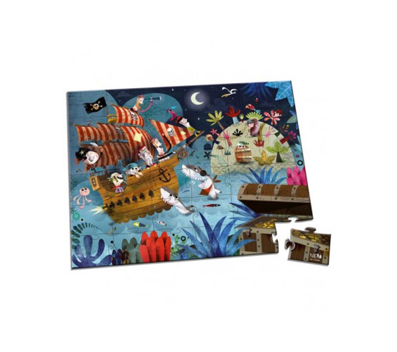Puzzle La Chasse Aux Tresors - 36 Pieces