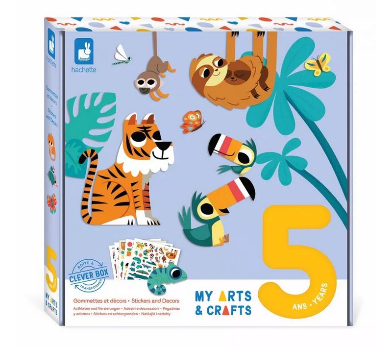 5 Ans Gommettes Et Decors