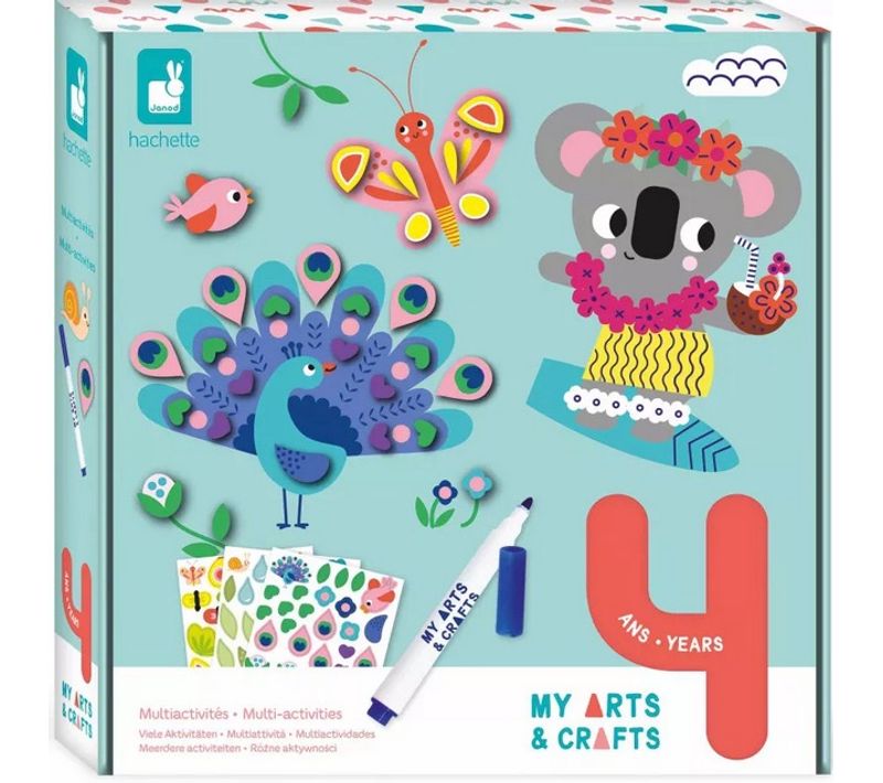 Coffret Creatif Mosaique Et Gommettes 4 Ans