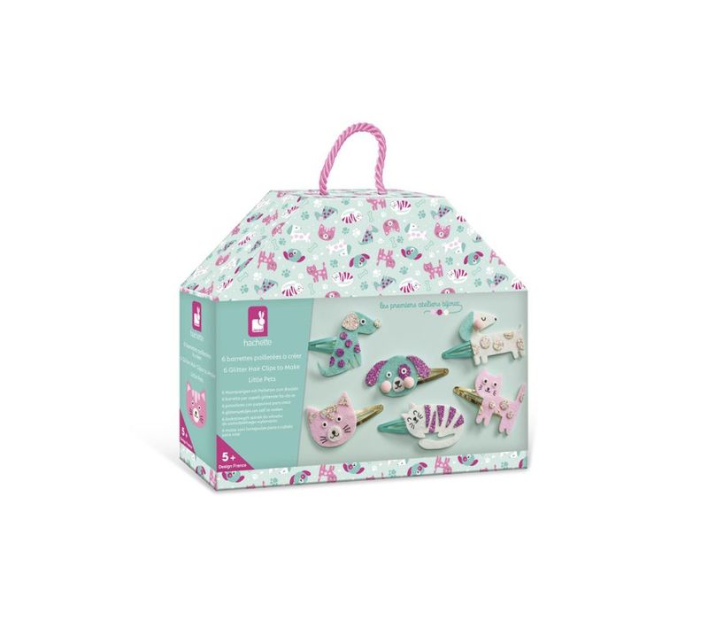 Jeu Créatif  6 Barrettes à Créer Little Pets