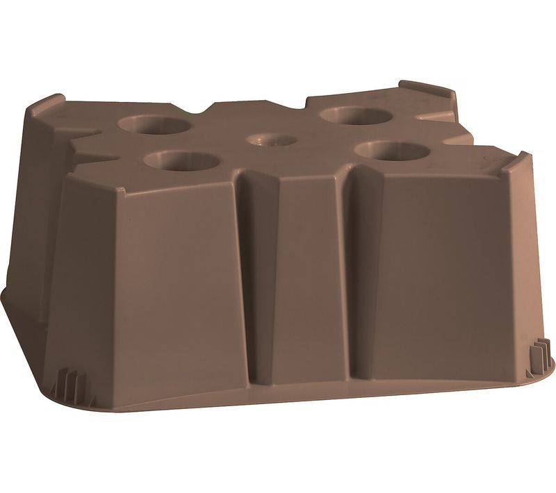 Socle Pour Récupérateur D'eau 500 L - 75 X 60 X30 Cm - Taupe
