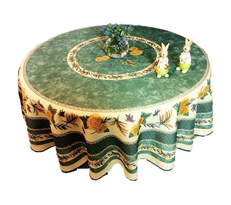 Nappes Polyester Tournesol Abeille Promo Linge