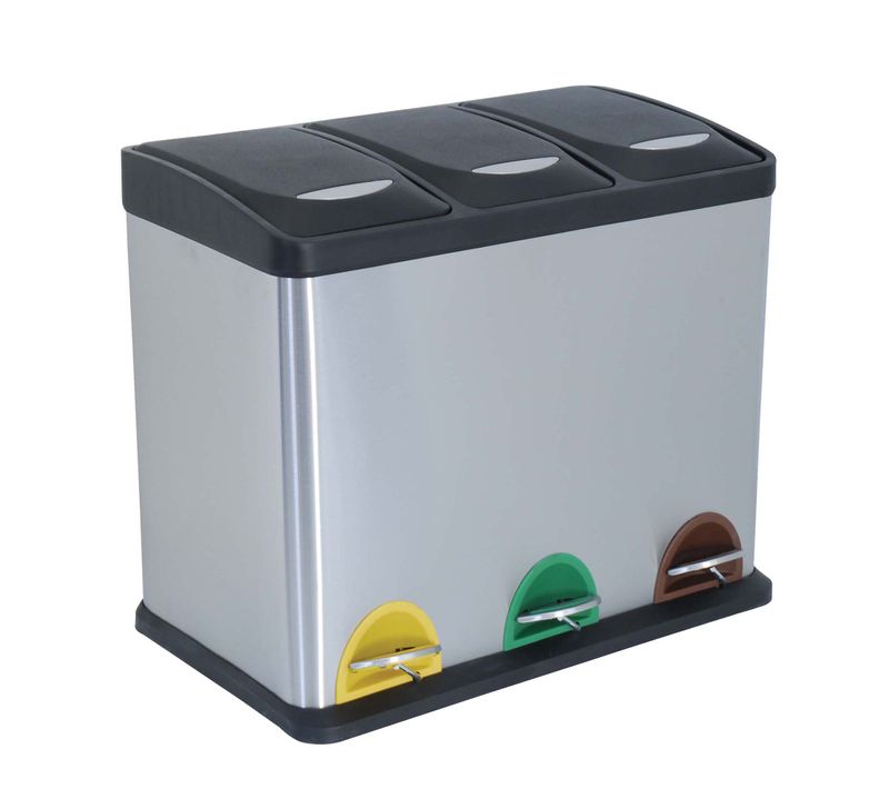 Poubelle Tri Selectif 3 Seaux