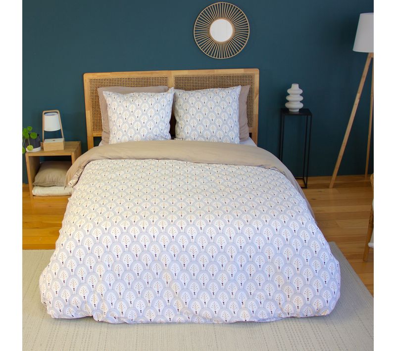 Parure De Lit 220x240 Cm Coton Wag