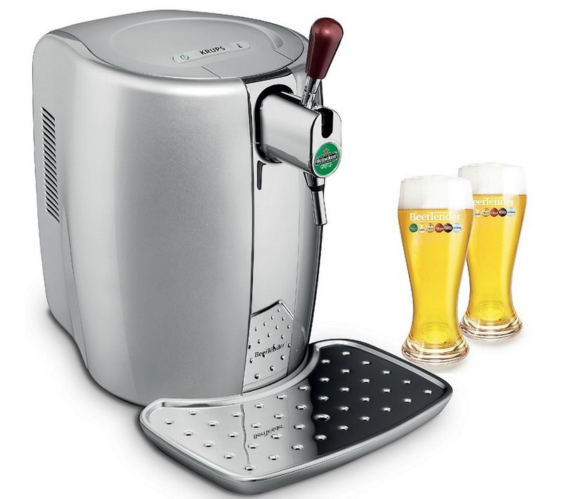 Tireuse À Bière 5L 70w Silver Avec Coffret 2 Verres - Yy2931fd