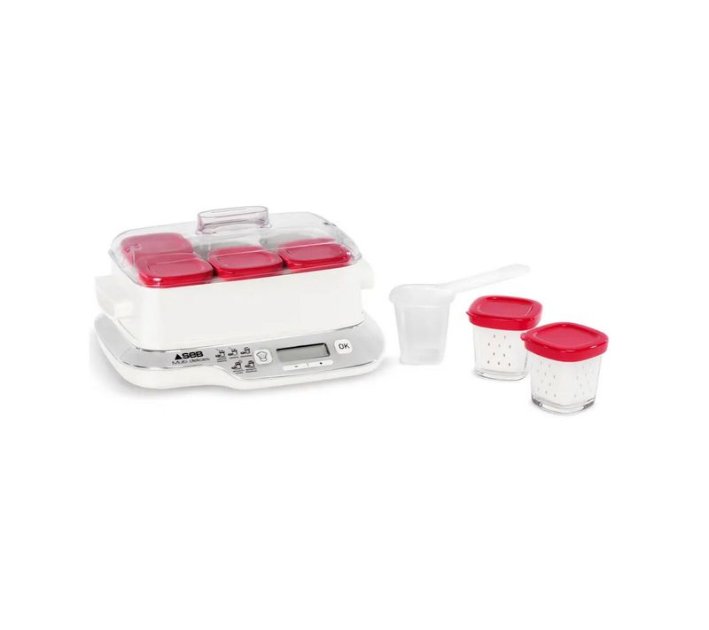 Yaourtière 6 Pots Rouge - Yy5425fb