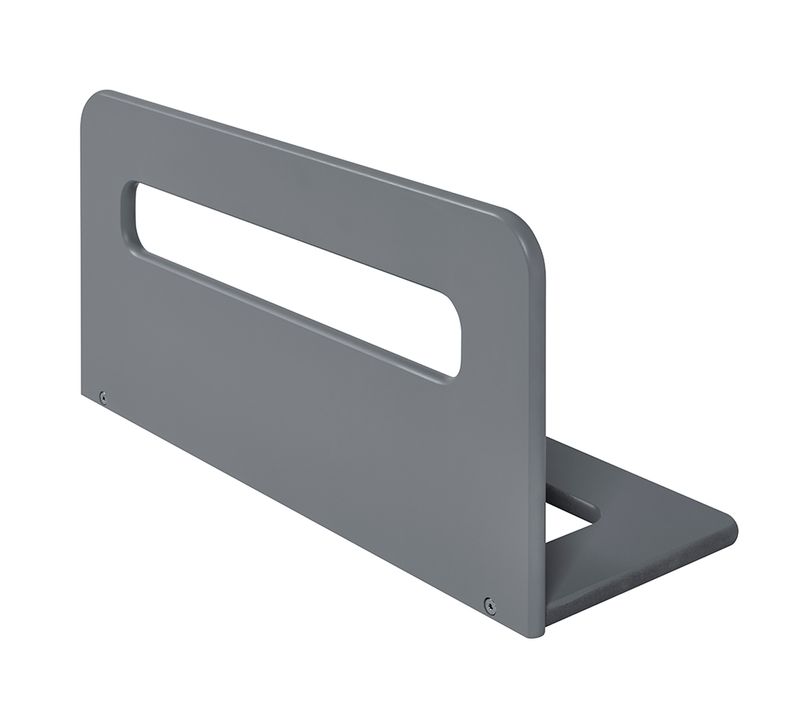 Barrière De Lit Enfant Gris Flanelle Bali 70 Cm