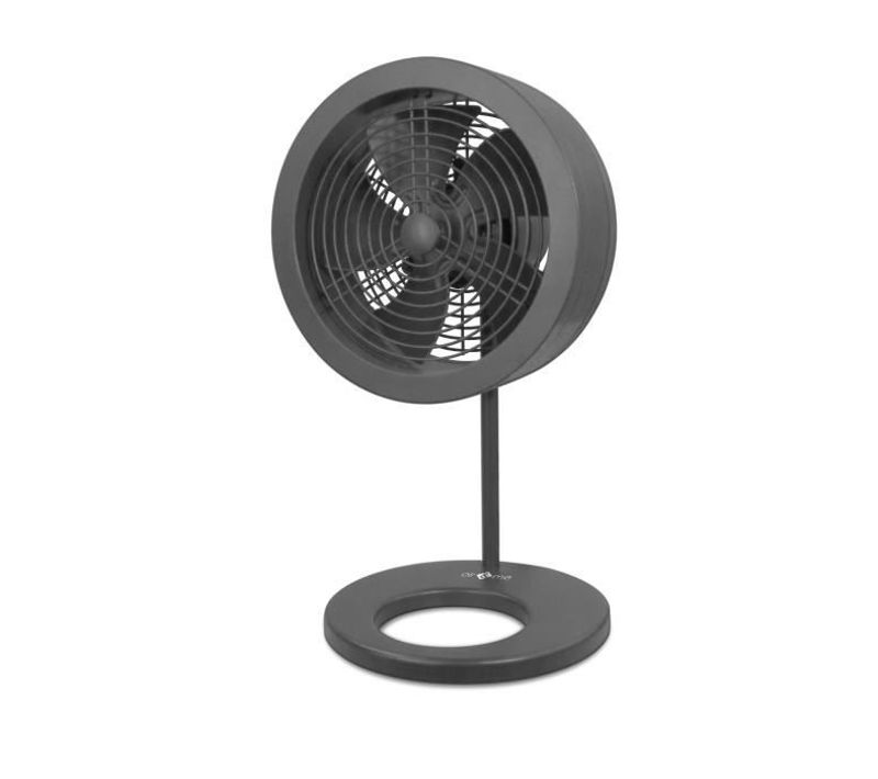 Ventilateur De Table - Noas - 32 W - Ø 20 Cm - Compact - Avec Variateur De Vitesses - Noir