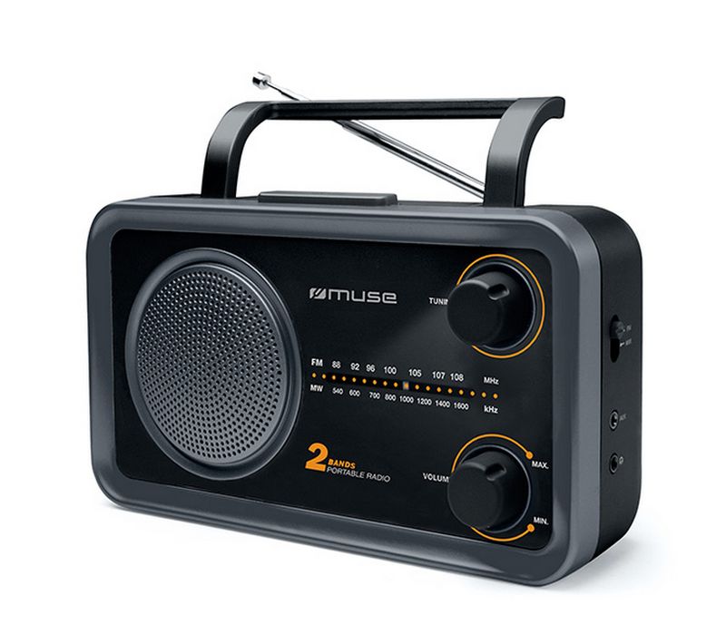 Radio Portable Analogique Noir M06ds