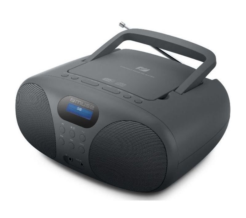 Radio Cd Portable Noir - Md208db