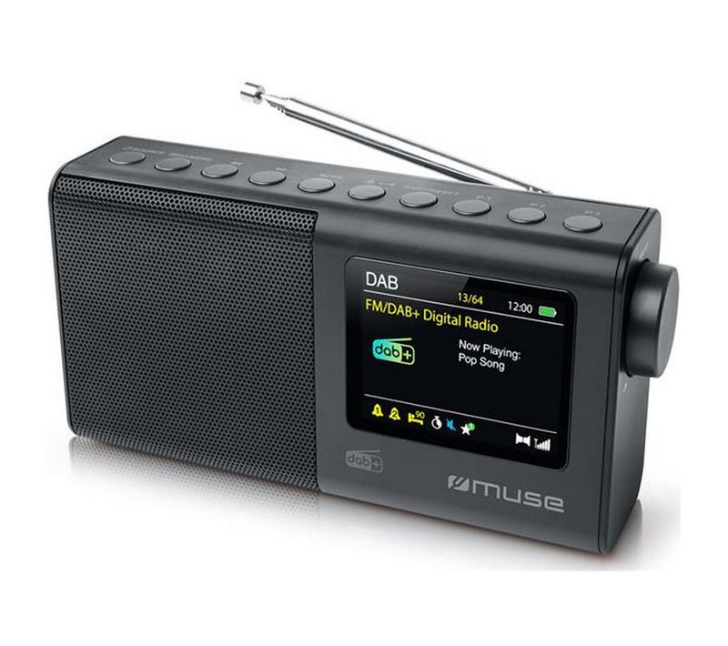 Radio Portable Numérique Noir M117db