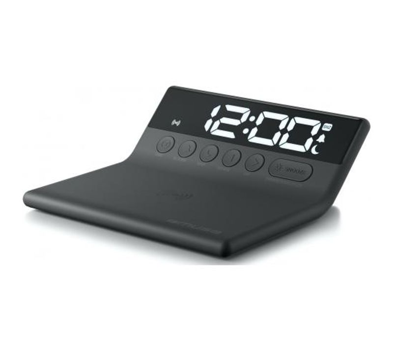 Réveil Avec Chargement Par Induction Noir M168wi