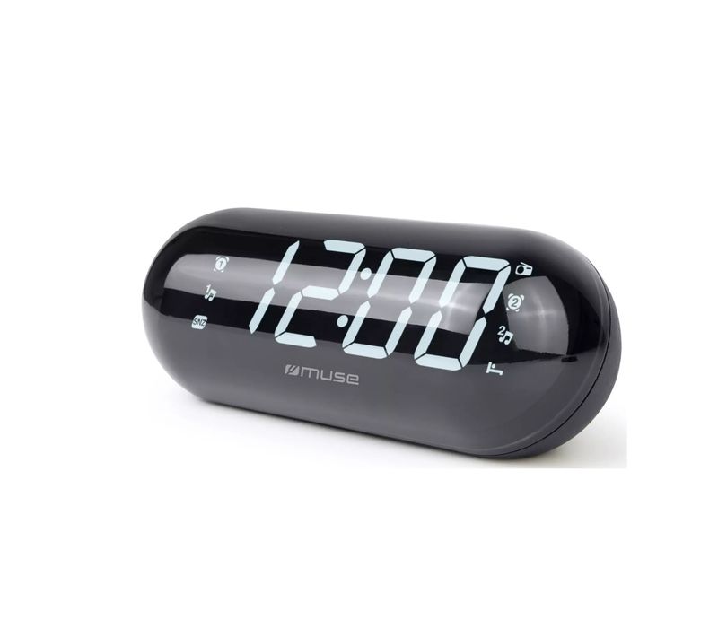 Le Radio Réveil Blanc M-19gl