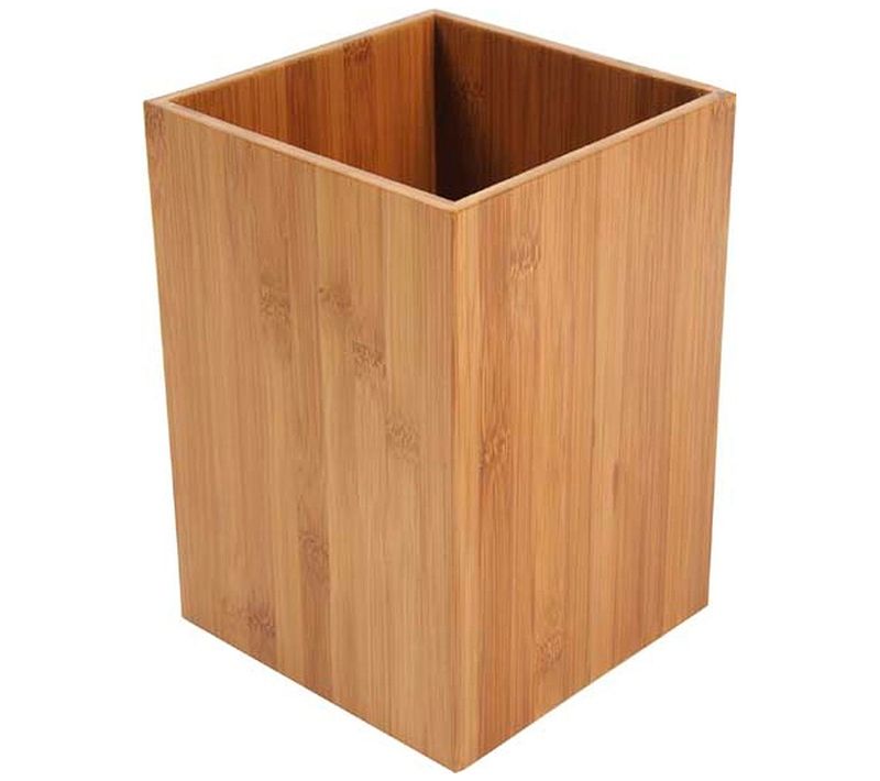 Poubelle salle de bain 7,5 L  bambou