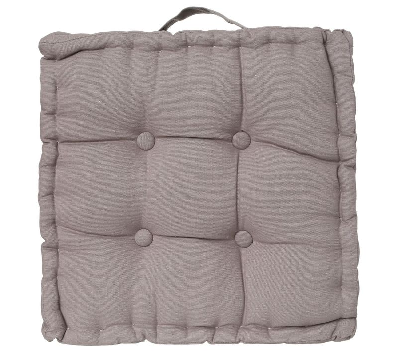 Coussin De Sol - 40 X 40 Cm Gris