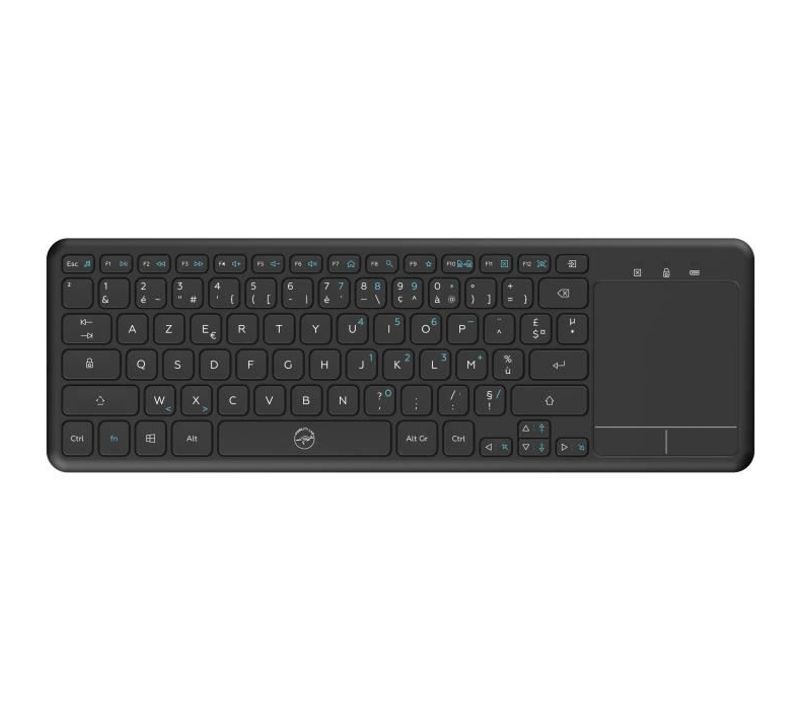 Clavier Sans Fil - Mobility - Noir - Azerty - USB 2.4 Ghz - Compatible Smart TV