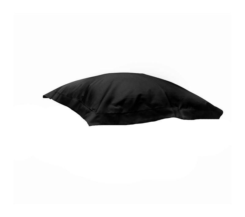 Taie D'oreiller Coton Made In France Noir