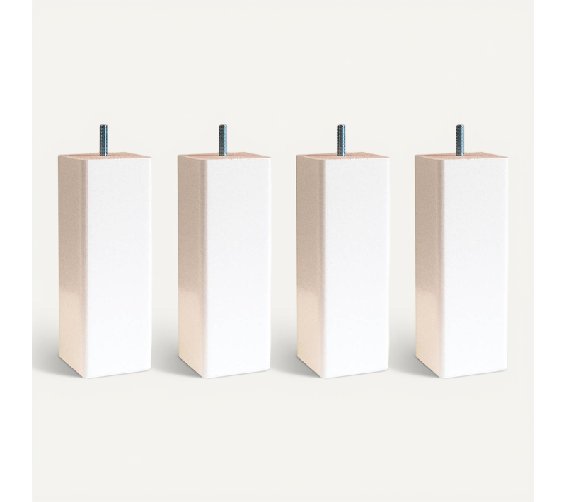 Pied Carré Bois (lot De 4)