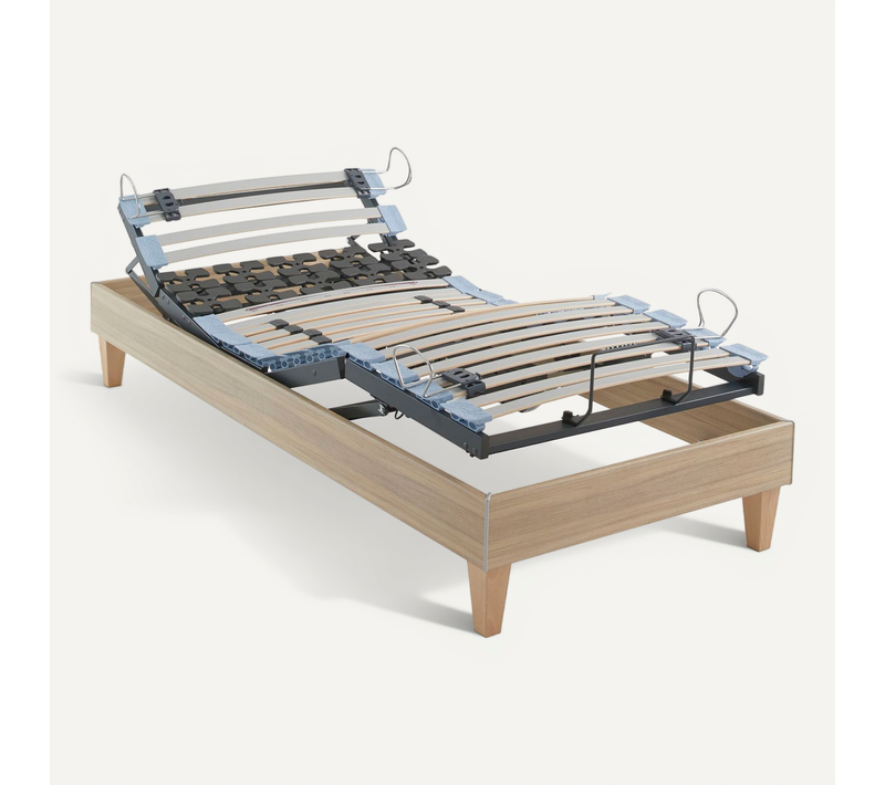 Sommier électrique Tpr 50 Décor Chêne Clair 80x200