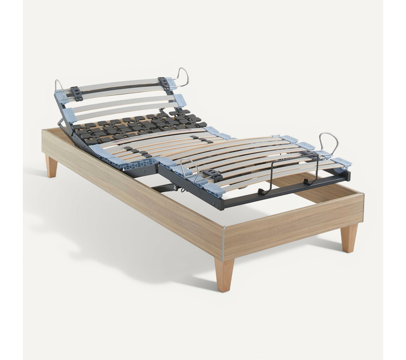 Sommier électrique Tpr 50 Décor Chêne Clair 2x80x200