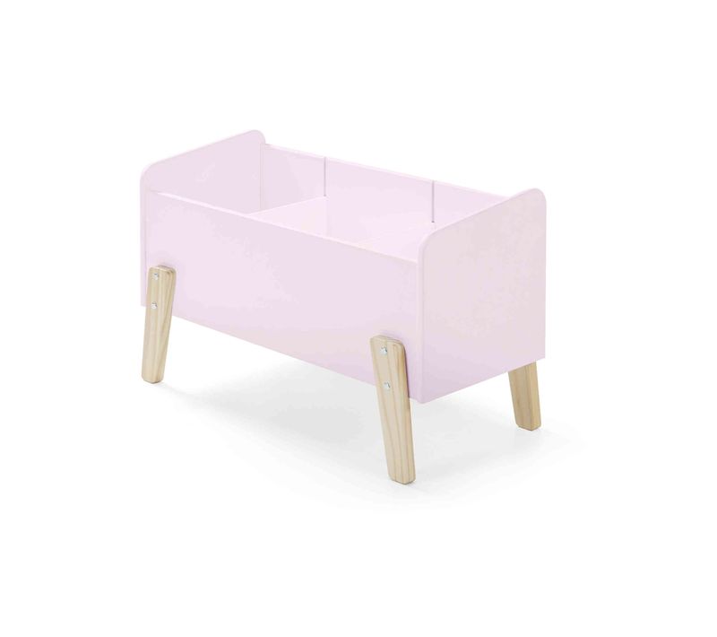 Coffre à Jouets Rose 80x39x48