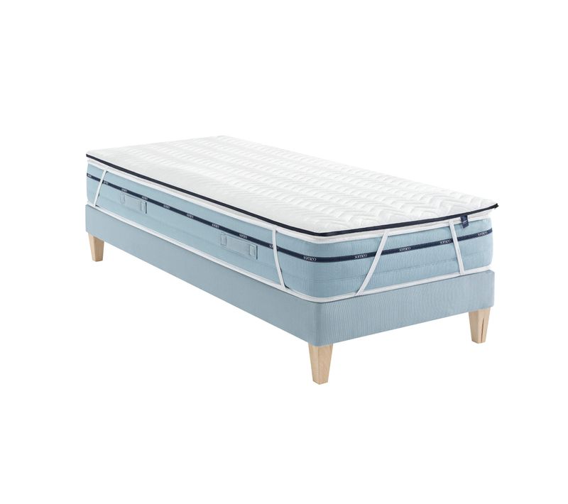 Surmatelas Mémoire De Forme 5 Cm Songe Soutien Mi-ferme 110x190 - 1 Personne - Accueil Très Moelleux