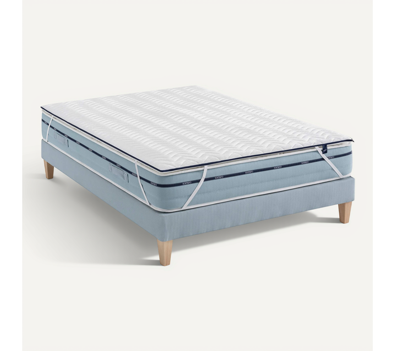 Surmatelas Mémoire De Forme 5 Cm Songe Soutien Mi-ferme 180x200 - 2 Personnes - Accueil Très Moelleu