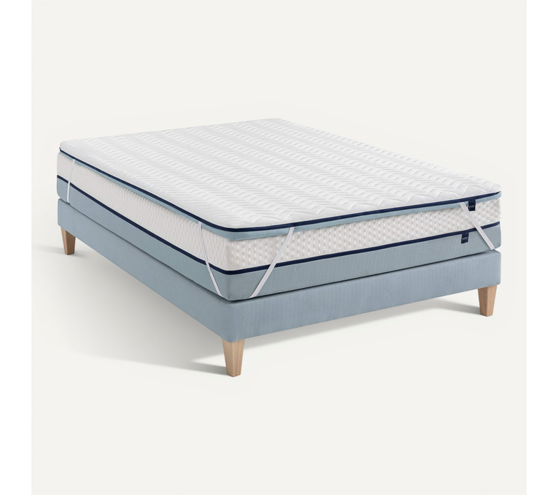 Surmatelas Mémoire De Forme 7 Cm Songe Soutien Mi-ferme 140x190 - 2 Personnes - Accueil Très Moelleu
