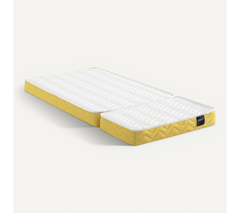 Matelas Mousse évolutif Aurore 200 90x140 à 90x190 Soutien Ferme 90x190 - 1 Personne - Accueil Confo
