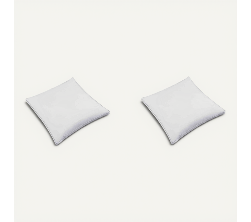 Oreiller Ferme Percale Microgel (lot De 2) 50x70