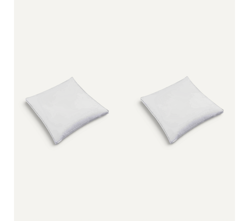 Oreiller Moelleux Percale Microgel (lot De 2) 50x70