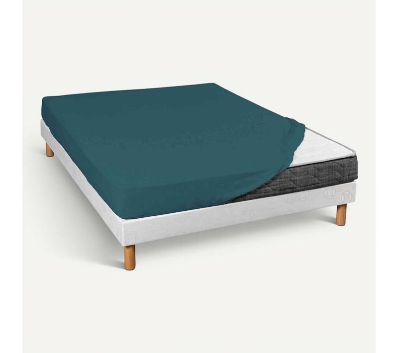 Drap Housse Coton Jersey Bonnet 30 Cm 140x200