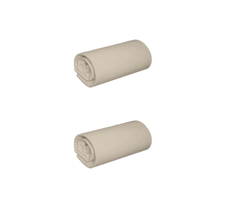 Drap Housse Coton Jersey Bonnet 30 (lot De 2) 80x190