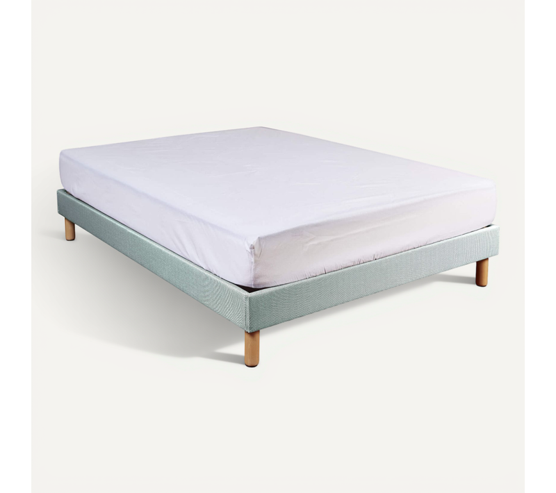 Protège Matelas Coton Bio Molleton Bonnet 30 80x190