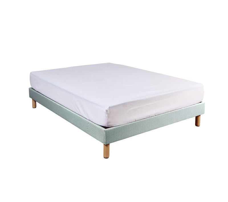 Protège Matelas Coton Bio Molleton Bonnet 30 130x190