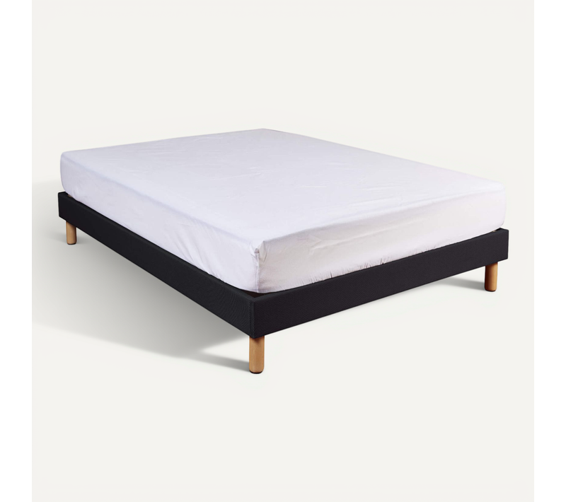 Protège Matelas Anti-acariens Coton Bonnet 30 150x200
