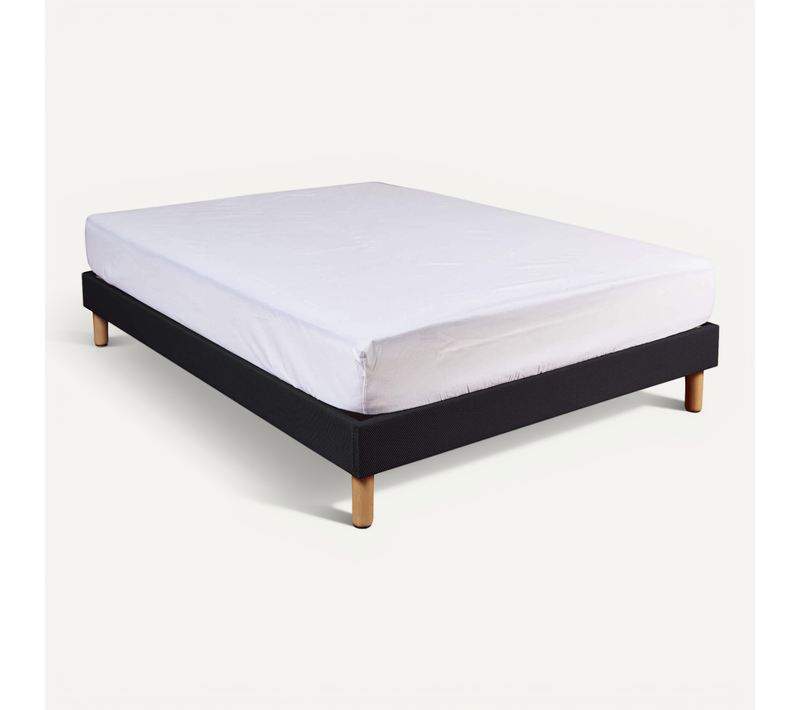 Protège Matelas Anti-acariens Coton Bonnet 30 180x200