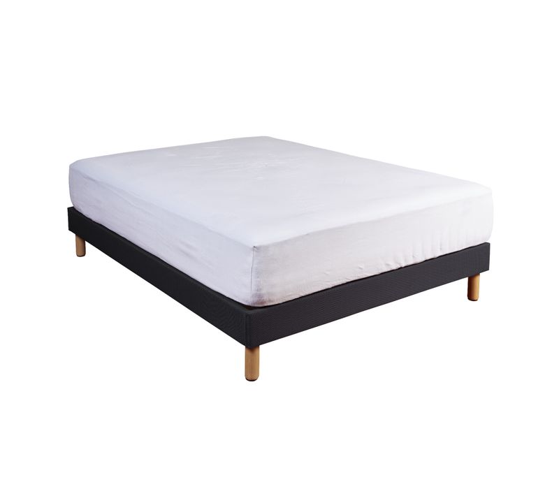 Protège Matelas Anti-acariens Coton Bonnet 40 180x200