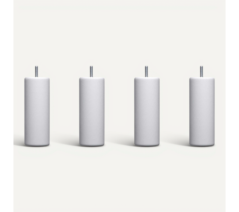 Pied Cylindrique Bois (lot De 4)