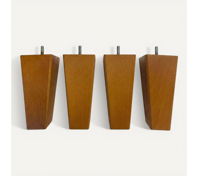Pied Fuseau Tronqué Bois (lot De 4)