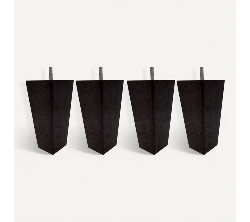 Pied Fuseau Tronqué Bois (lot De 4)