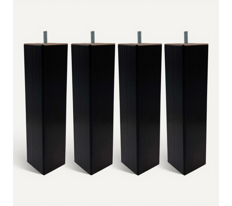 Pied Carré Bois (lot De 4)