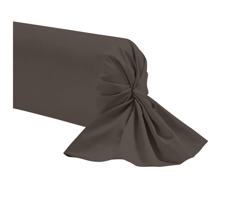 Taie De Traversin Made In France Anthracite 180 Cm (traversin)