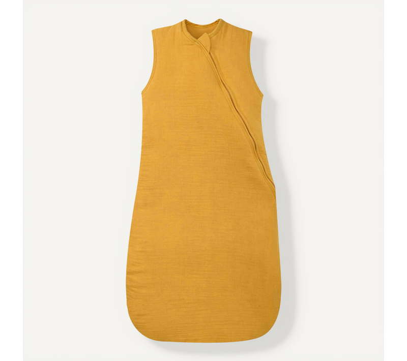 Gigoteuse Hiver Double Gaze De Coton Bio Jaune